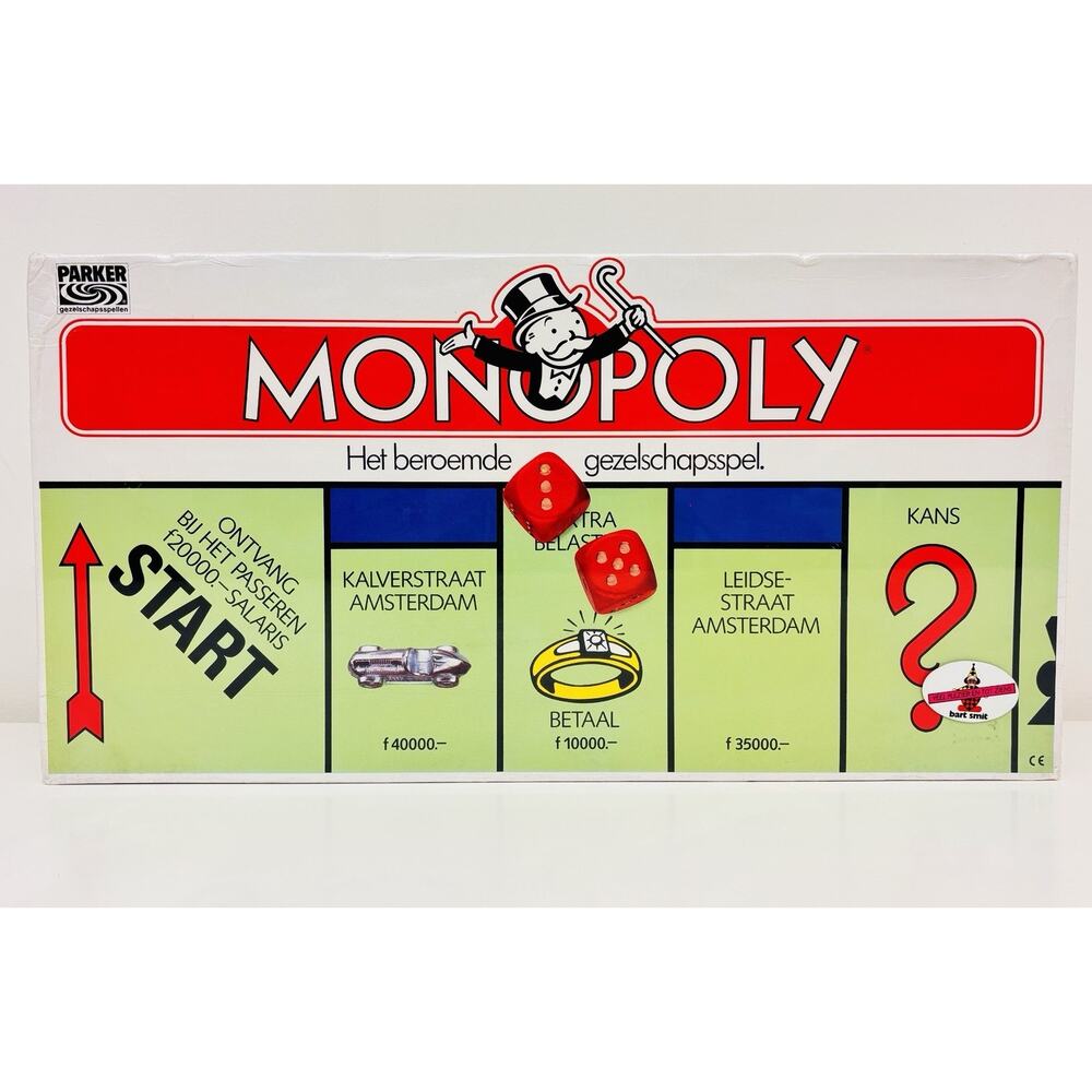 Monopoly Netherlands Dutch Het Beroemde Gezelschapsspel Edition 1985 New Sealed